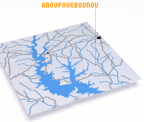 3d view of Anoufoué Bounou