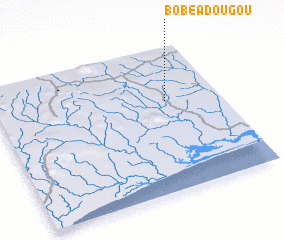 3d view of Bobéadougou