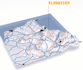 3d view of El Maassem