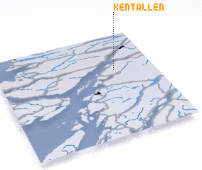 3d view of Kentallen