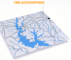 3d view of Yablassou Kofikro