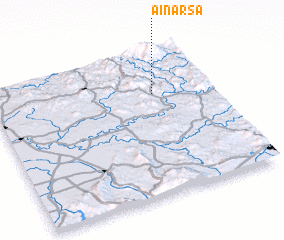 3d view of Aïn Arsa