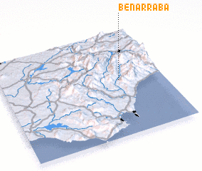 3d view of Benarrabá