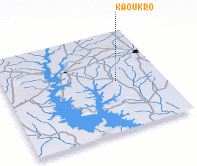 3d view of Kaoukro
