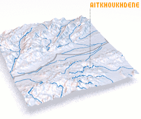 3d view of Aït Khoukhdene