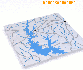 3d view of Nguessankankro