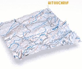 3d view of Aït Ou Chrif