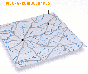 3d view of Villagarcía de Campos