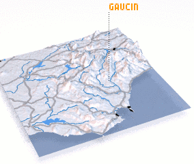 3d view of Gaucín