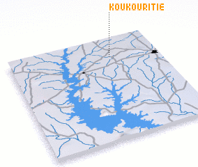 3d view of Koukouritié