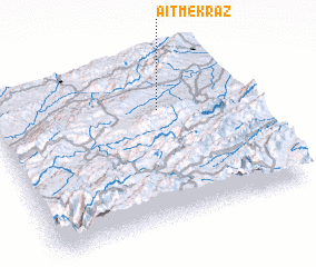 3d view of Aït Mekraz