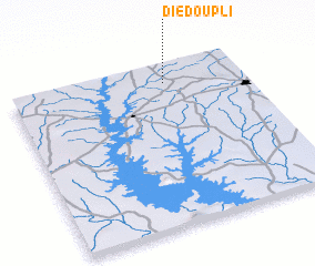 3d view of Diedou Pli