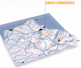 3d view of Dar el Khannous