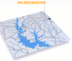 3d view of Koloko Sakassou