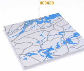 3d view of Ké Bozo