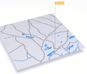 3d view of Karé