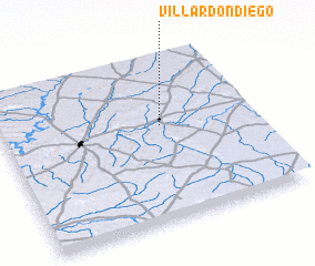 3d view of Villardondiego