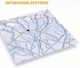 3d view of Matadeón de los Oteros