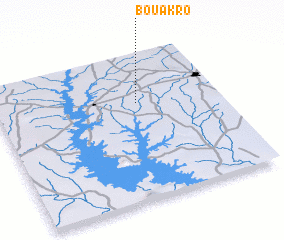 3d view of Bouakro