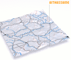 3d view of Aït Hassaïne