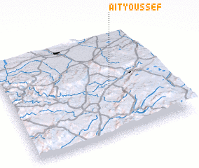 3d view of Aït Youssef
