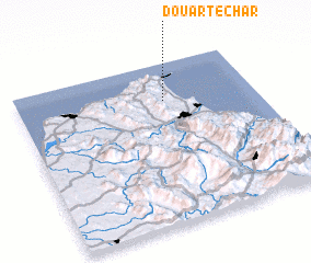 3d view of Douar Techar