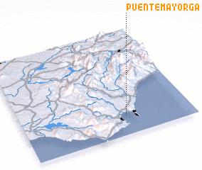 3d view of Puente Mayorga