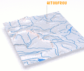 3d view of Aït Oufrou