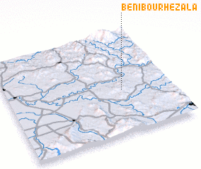 3d view of Beni Bou Rhezala