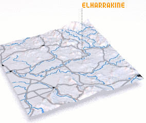 3d view of El Harrakine