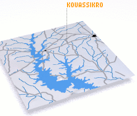 3d view of Kouassikro