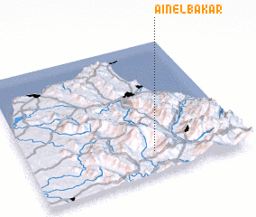 3d view of Aïn el Bakar