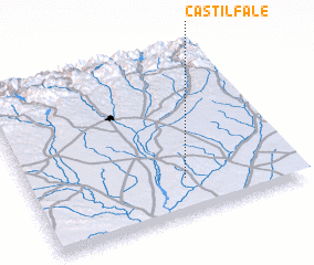 3d view of Castilfalé