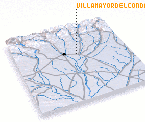 3d view of Villamayor del Condado