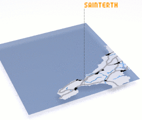 3d view of Saint Erth