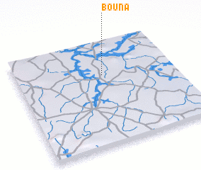 3d view of Bouna