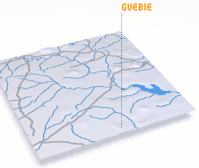 3d view of Guébié