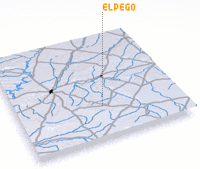 3d view of El Pego