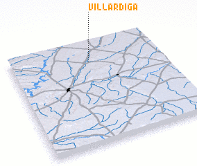 3d view of Villárdiga