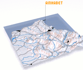 3d view of Aïn Habet