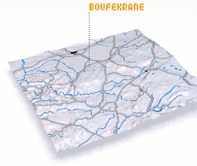 3d view of Bou Fekrane