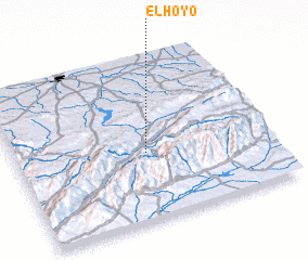 3d view of El Hoyo