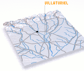 3d view of Villaturiel