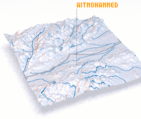 3d view of Aït Mohammed