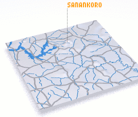 3d view of Sanankoro