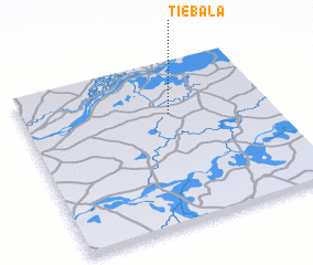 3d view of Tiébala