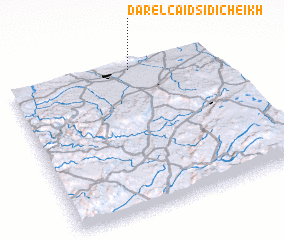 3d view of Dar el Caïd Sidi Cheïkh