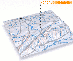 3d view of Horcajo-Medianero