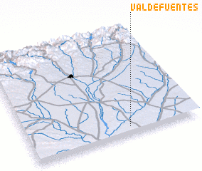 3d view of Valdefuentes