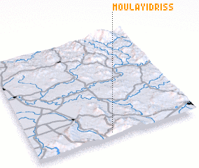 3d view of Moulay Idriss